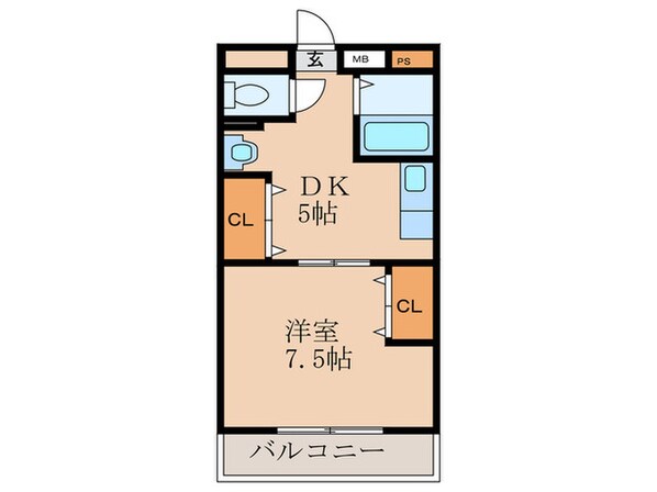 フォレスト小森野の物件間取画像